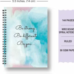 rot rix combo of 2 Notebooks A5 Diary Ruled 144 Pages image 2