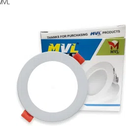 mvl Maxa 10-Watts White Round Led Conceal Down Light Pack of 1 Ceiling Light Ceiling Lamp image 4