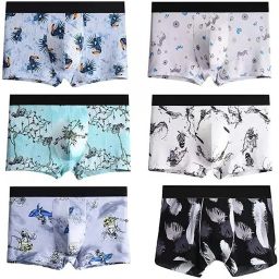 Graphic Print Men Brief-image-4