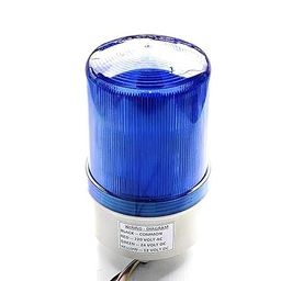 Litost® Beacon Led Light, Warning Light, Industrial Revolving Rotate Light with Sound Alarm Buzzer AC 220 Volt /12 Volt DC /24 Volt DC = Blue image 2