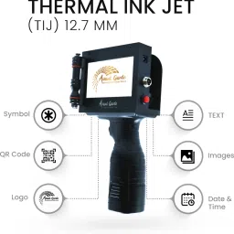 avant garde 12.7mm manual mfg and expiry date printing machine for logo,Barcode,QR Code Handheld Data Collector image 4