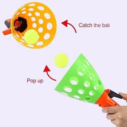 Indoor, Outdoor Click and Catch Ping Pong Basket Ball Toy-23