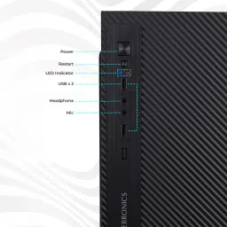 KiTech CPU Intel i3 2nd Generation (4 GB RAM/Intel HD Graphics Graphics/500 GB Hard Disk/Windows 11 Home (64-bit)/0.64 GB Graphics Memory) Mini Tower image 5