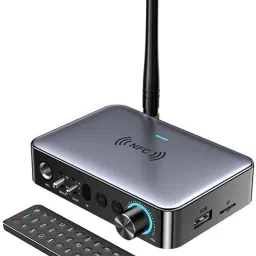 Bluetooth 5.1 Receiver Wireless 3.5mm Jack AUX NFC to 2 RCA Audio TD-1096WA 100 W AV Control Amplifier-12