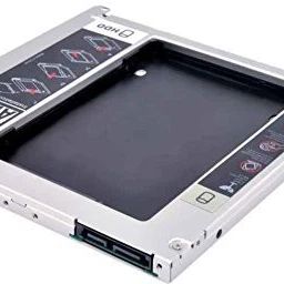 Witamy SATA 2nd Optical Bay 2.5'' Hard Drive for Universal CD/DVD-ROM -Expand Data Storage on HP, Dell, Lenovo, Acer Laptops 2.5 inch Caddy-24
