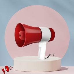 guggu Handheld Megaphone with Siren, Microphone & Rechargeable for Outdoor EventsA123 Megaphone Portable Megaphone Siren Loudspeaker Function &Long Battery BackupS123 Outdoor PA System-picture-44