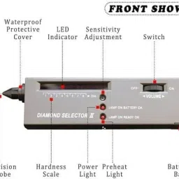 DIAMOND TESTER GEMSTONE SELECTOR FAKE STONE CHECK Digital Voltage Tester-28