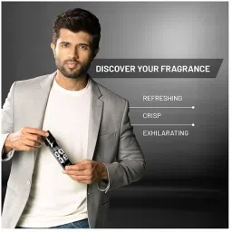 wild stone CODE Titanium & Chrome (150 ml each) Body Spray-For Men image 3
