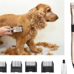 EVETIS Pet Hair Trimmer Dogs & Cats Grooming Machine Wireless Rechargeable Trimmer 180 min Runtime 4 Length Settings-image-54
