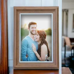Brown Synthetic Wood Photoframe by Art Street-picture-48