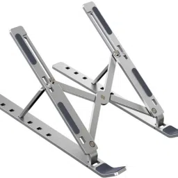 RJECOM RJECOM30 Aluminium Floor and Desk Stand Rotatable Laptop Stand with Adjustable Height Compatible with Universal Laptops-image-63