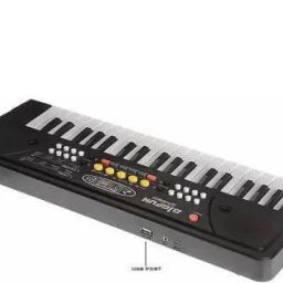 Kids Piano With 37 Keys Keyboard|Piano For Kids With Microphone32 (Black)-image-76