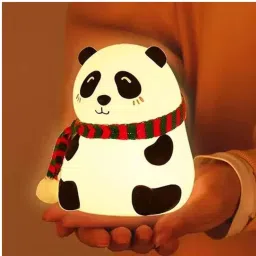 Panda Night Light Lamp,Cute Night Light for Kids, 7 Colors Table Lamp-24