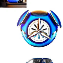 Multicolour Solar Power Air Freshner For Car Interior Decoration-201 Car Air Purifier-image-88
