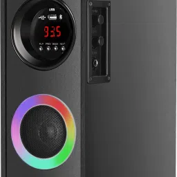 HZR Multimedia Dj Box Music System Home theatre 120 W Bluetooth Tower Speaker-14