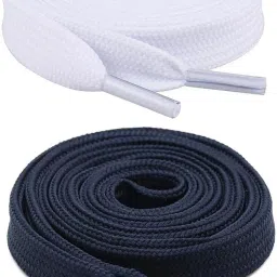 house of common White Navy Flat 90cm Shoe Lace-image-31