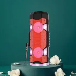 GUGGU (PORTABLE BLUETOOTH PARTY SPEAKER)With Mic & 7Hr Playback With Hi Bass SoundW108 20 W Bluetooth Party Speaker-picture-4