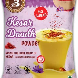 Kesar Doodh No Sugar | purity of saffron & real almonds bits | Boost Energy |-image-10