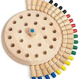 Wooden Memory Chess Game For Brain Development Party & Fun Board Game Educational Board Games-11