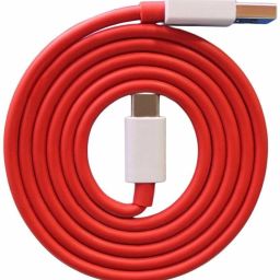 RS3Gadgets USB Type C Cable 6 A 1 m Copper WARP Charging Type c Charger Cable COMPATBLE WITH 8T 8 8pro 7 Pro / 7T / 7T Pro-image-66