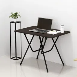 Folding Computer Table Solid Wood Multipurpose Table-image-0