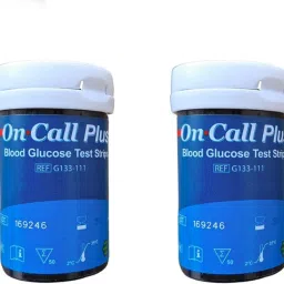 On Call Plus 100 strips long expiry 100 Glucometer Strips-16