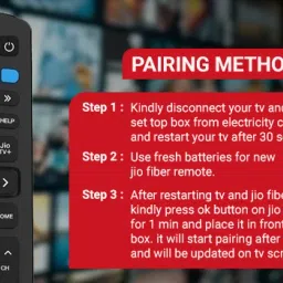 cokoeye Replacement Jio TV Remote - Compatible & Easy to Use image 3