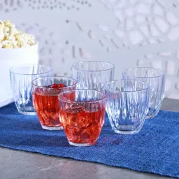 pasabahce Diamond Tumbler 275ml (Set of 6) Everyday Glass-picture-0