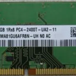 Hynix DESKTOP RAM PC4 -2400T DDR4 8 GB (Single Channel) PC (HMA81GU6AFR8N-UH 288-Pin Dimm Memory Module)-15
