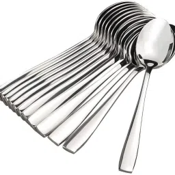 Stainless Steel Dinner/Table Spoons, Length 16.5 cm, Set of 12 Stainless Steel Table Spoon Set-31
