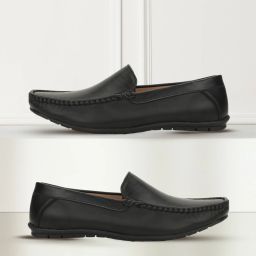 8516 ,BEN CRUMBLED E Black Loafer Slipon Casual Shoes for Men Casuals For Men-image-6