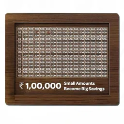 Piggy Bank 100000 money saver box Cash Saving box Coin Gullak kids Adults Wooden Coin Bank-picture-19