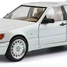 1:24 Mercedes-Benz S-W140 320SEL Alloy Car Model Sound and Light Pull Back Toy-13
