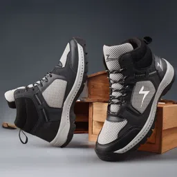 zixer Hiking Outdoor High Neck Shoes||Anti Skid Boots/ H-i Technology Sole Grip Shoes High Tops For Men-picture-11
