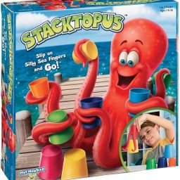 Crazy Octopus Catch Color Cup Stacking Game-30
