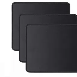 LipiWorld Mouse Pad with Stitched Edge, Premium-Textured Mouse Mat, Non-Slip Rubber Base, Water Resistance Coating Gaming Mousepad for Laptop, Desktop (Pack-3 250mmx210mmx2mm) Mousepad-67