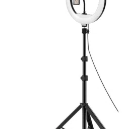 SUNWARE Led Ring Light 10" With Tripod Stand For Video, Selfie, Photos, Reels, Youtube, Ring Flash image 2