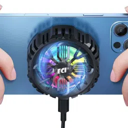 Eci Cool Smart 11 Phone Cooler for Live Streaming, Mobile Gaming 1 Fan Cooling Pad-image-34