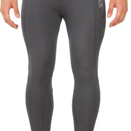 Solid Men Black Tights-image-54