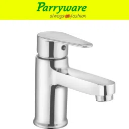 parryware Uno single lever basin mixer Tap for Wash Basin set of 2 pic 262 single lever basin mixer Tap for Wash Basin Hot and Cold water Basin Mixer Faucet image 2