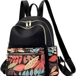 Small 15 L Laptop Backpack Attractive School Backpacks For Girls Printed Fashionable Trendy college bags-15