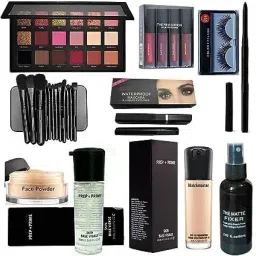 Waterproof Makeup Kit Combo For Women & Girls All Products In 1 Kit Set Of-image-20