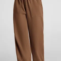 Women Solid Brown Track Pants-image-27
