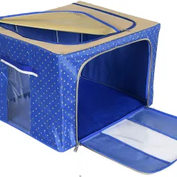 E Solutions WARDROBE ORGANISER/STORAGE BOX-532 (24LITERS) Poly-canvas Laundry Bag-picture-22