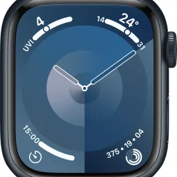 Apple Watch Series 9 GPS 41mm Midnight Aluminium Case with Midnight Sport Band - M/L-picture-13