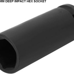 HEAVY DUTY 17 MM 1/2" SQUARE DRIVE DEEP IMPACT HEX SOCKET Socket Set-image-0