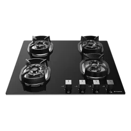 Faber Nexus IND HT604 CRS BR CI AI Toughened Glass Top 4 Burner Automatic Hob (Heavy Duty Pan Support, Black)-image-34