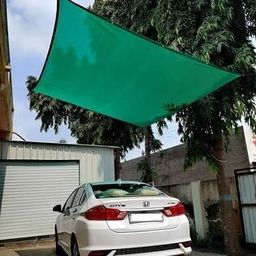 generic UV Protection Sun Shade Net/Agro Net/Green Net - 75% (Green Colour) (15x30 ft.) image 3