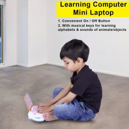 asian Educational Laptop Computer Toy | Learn Letter Words A to Z Counting image 5