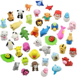 Cartoon Erasers Animal Eraser for Kids Non-Toxic Eraser-19